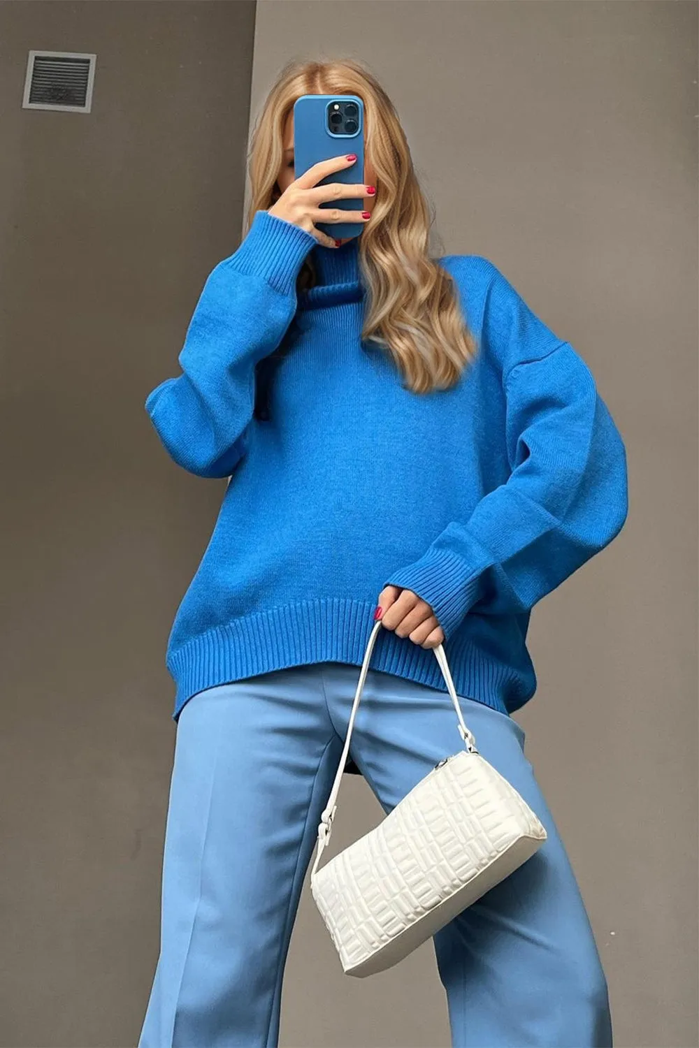 Basic Bae Viscose Turtleneck Sweater