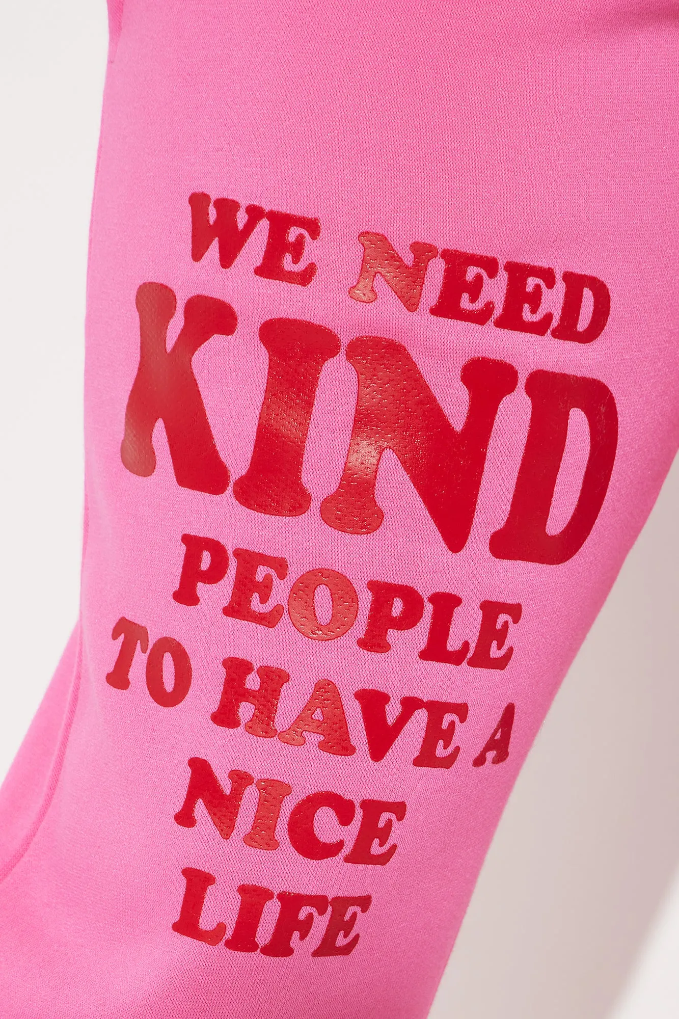 Be Kind Fleece Jogger Set - Pink