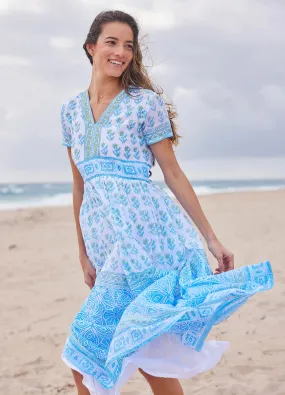 Bella Tu Nikki Maxi Dress - Cornflower