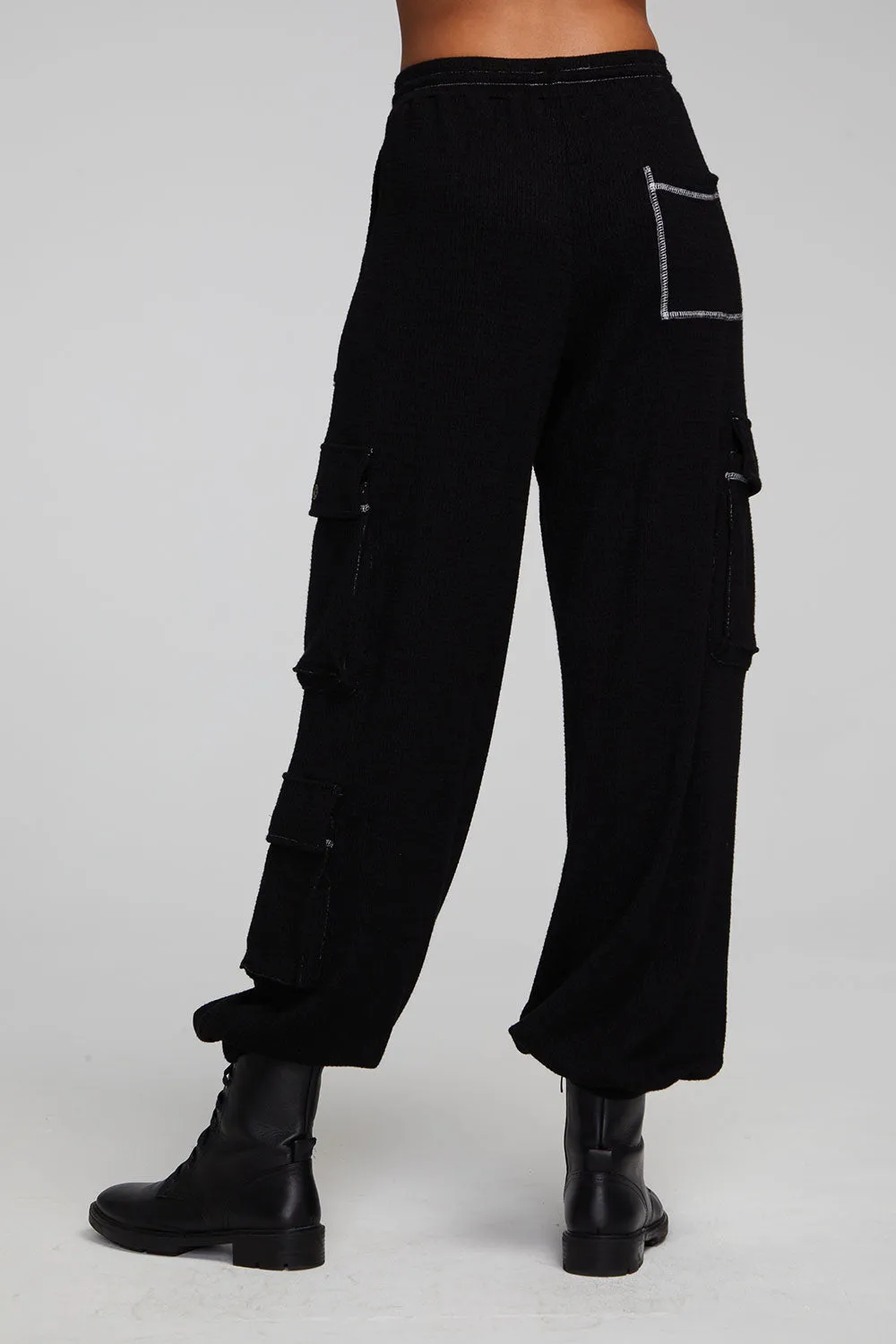 Bily Shadow Black Jogger