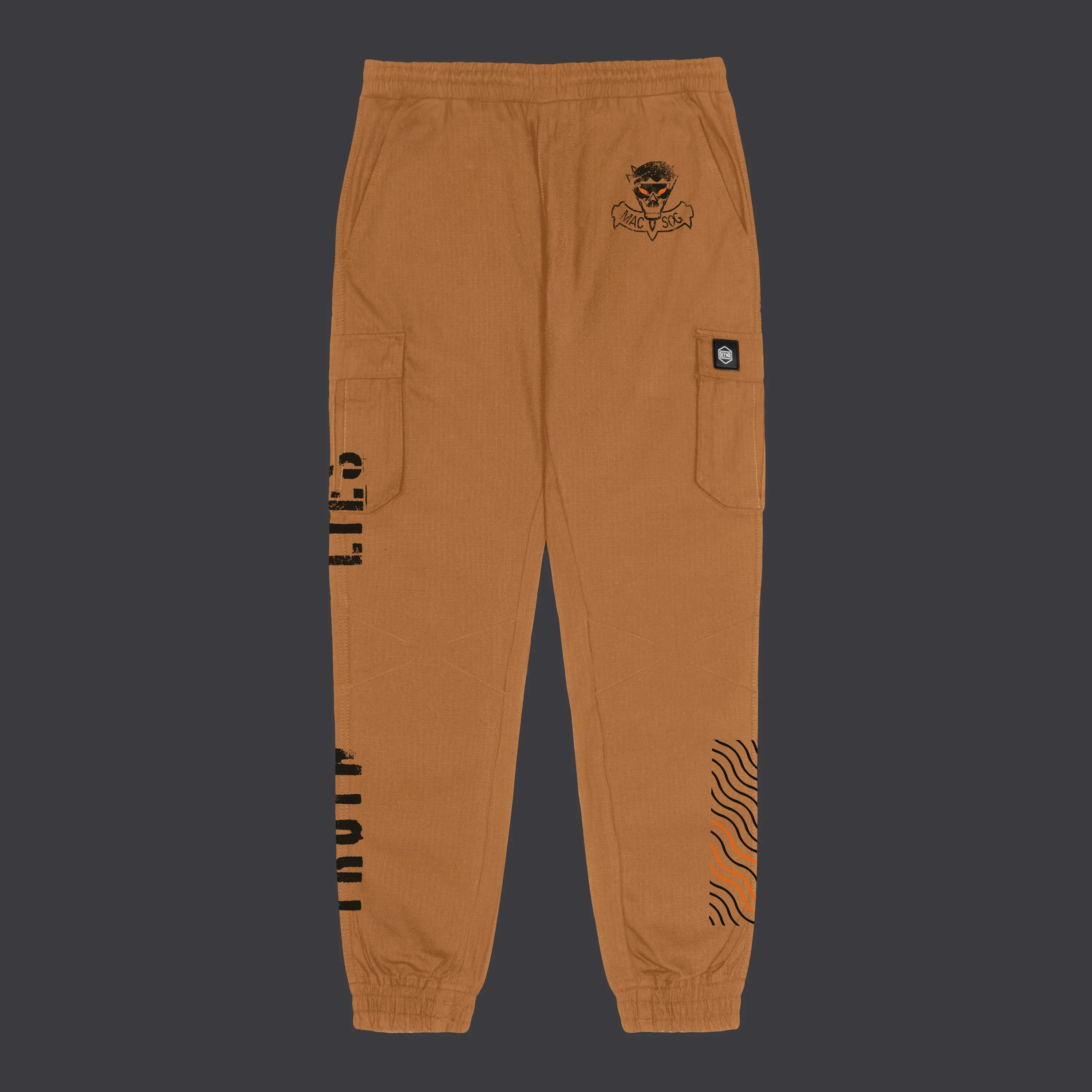 Black Ops Easy Cargo Pants Beige