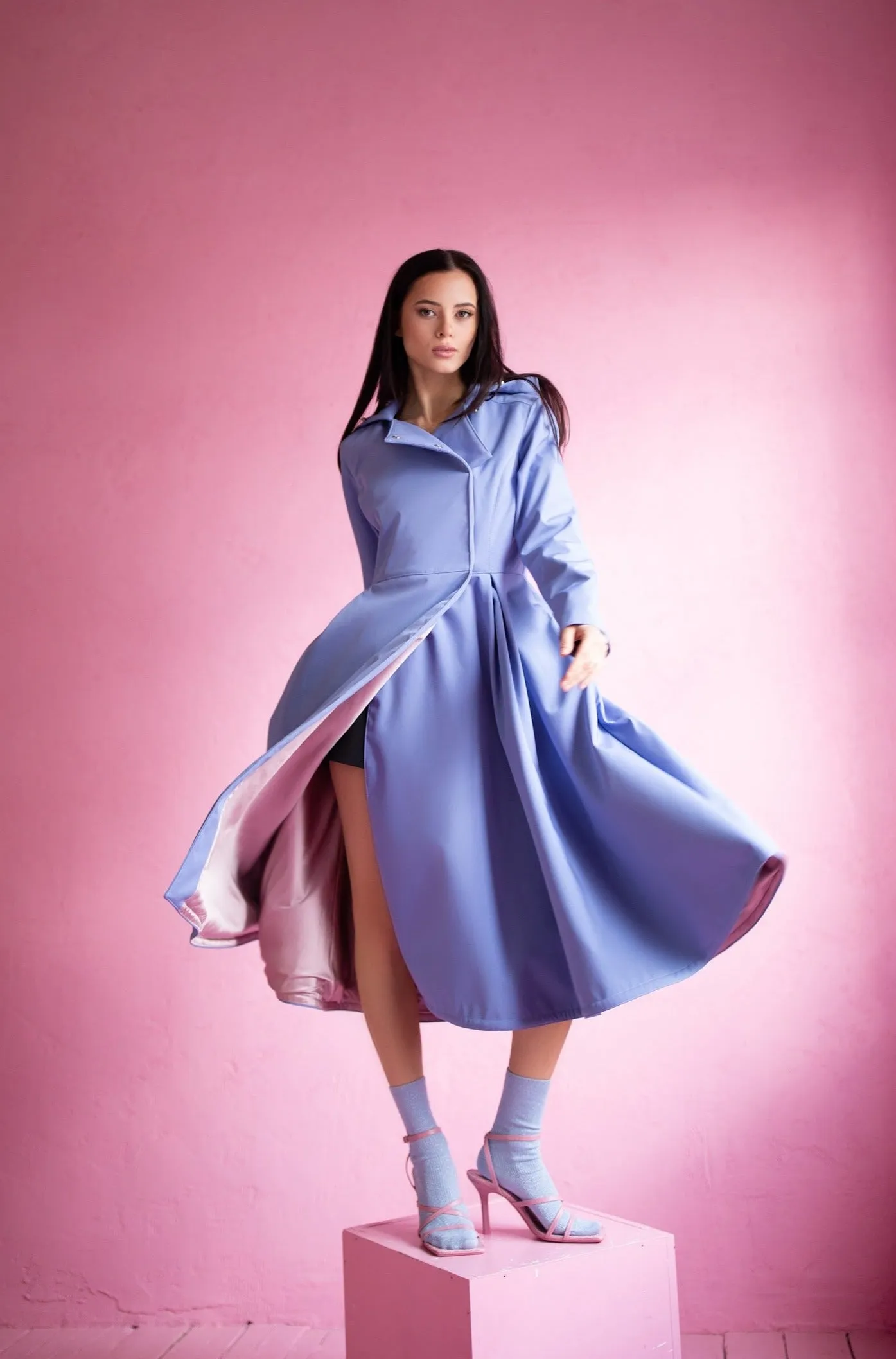 Blue Breeze Raincoat Light Blue