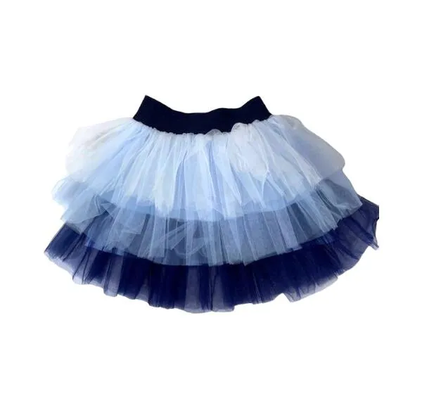 Blue Ombre Tulle Skirt