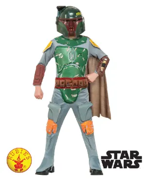 BOBA FETT DELUXE COSTUME, CHILD