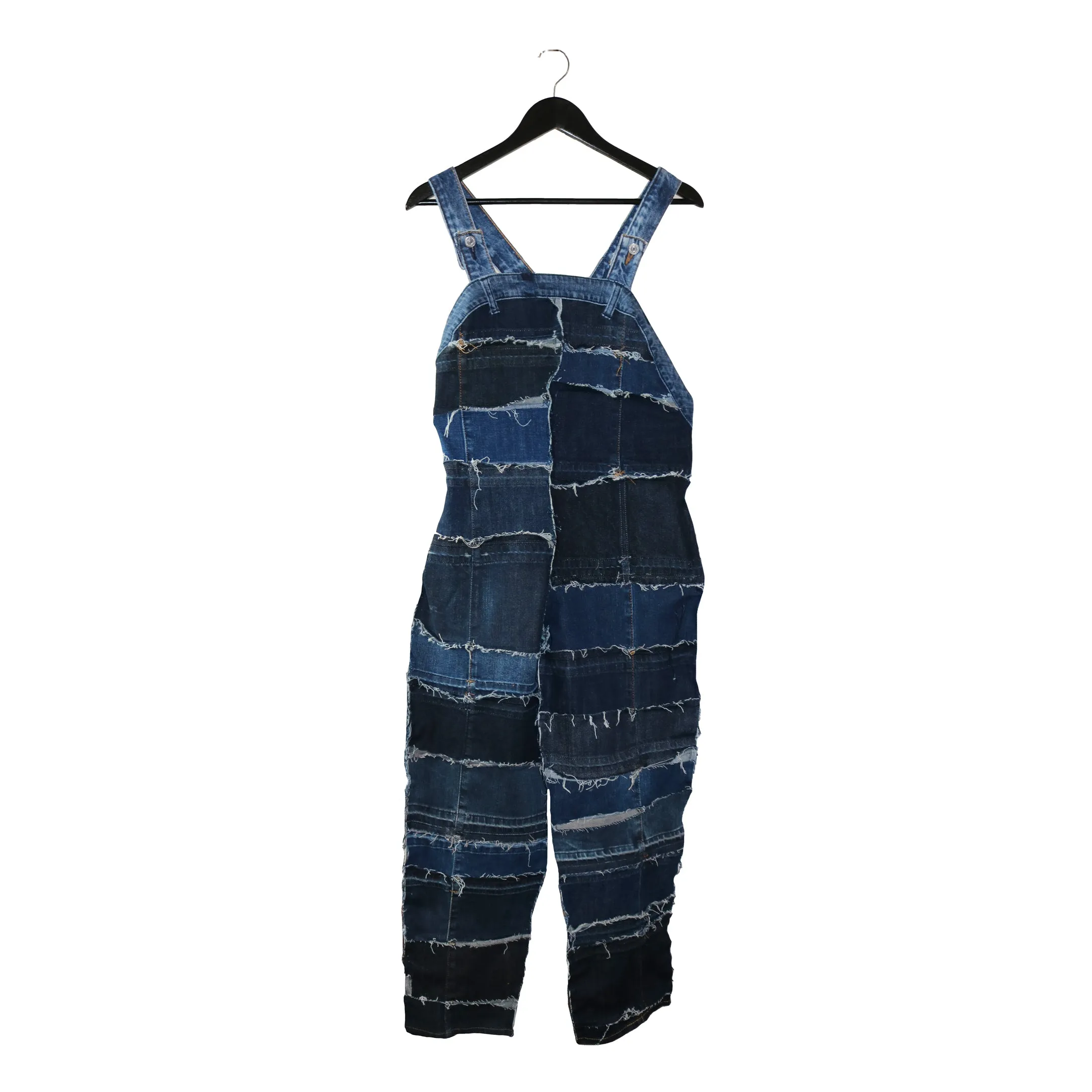 Body Language - Genderless Upcycled Denim Overalls