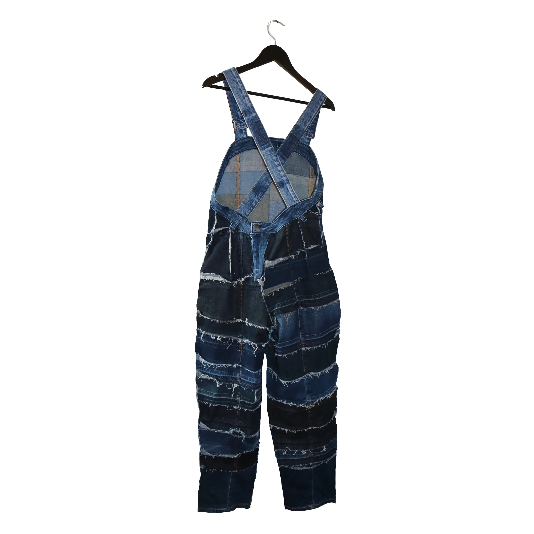 Body Language - Genderless Upcycled Denim Overalls