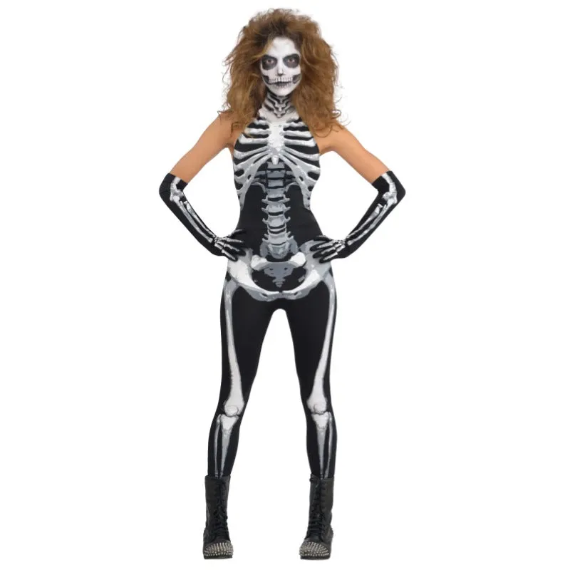 Bone-a-Fied Babe Skeleton Women's Costume