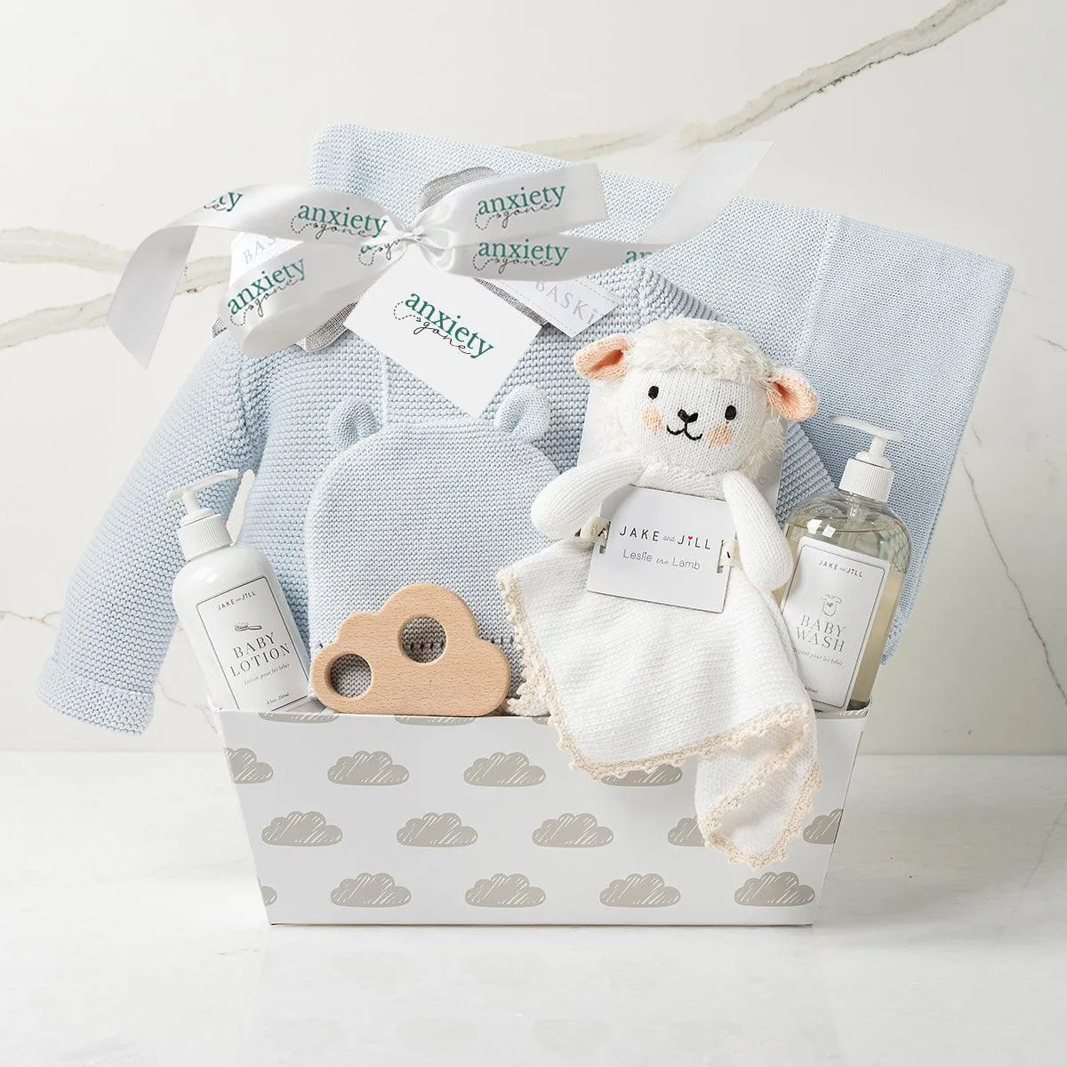 Bundle of Joy Baby Gift Basket in Blue