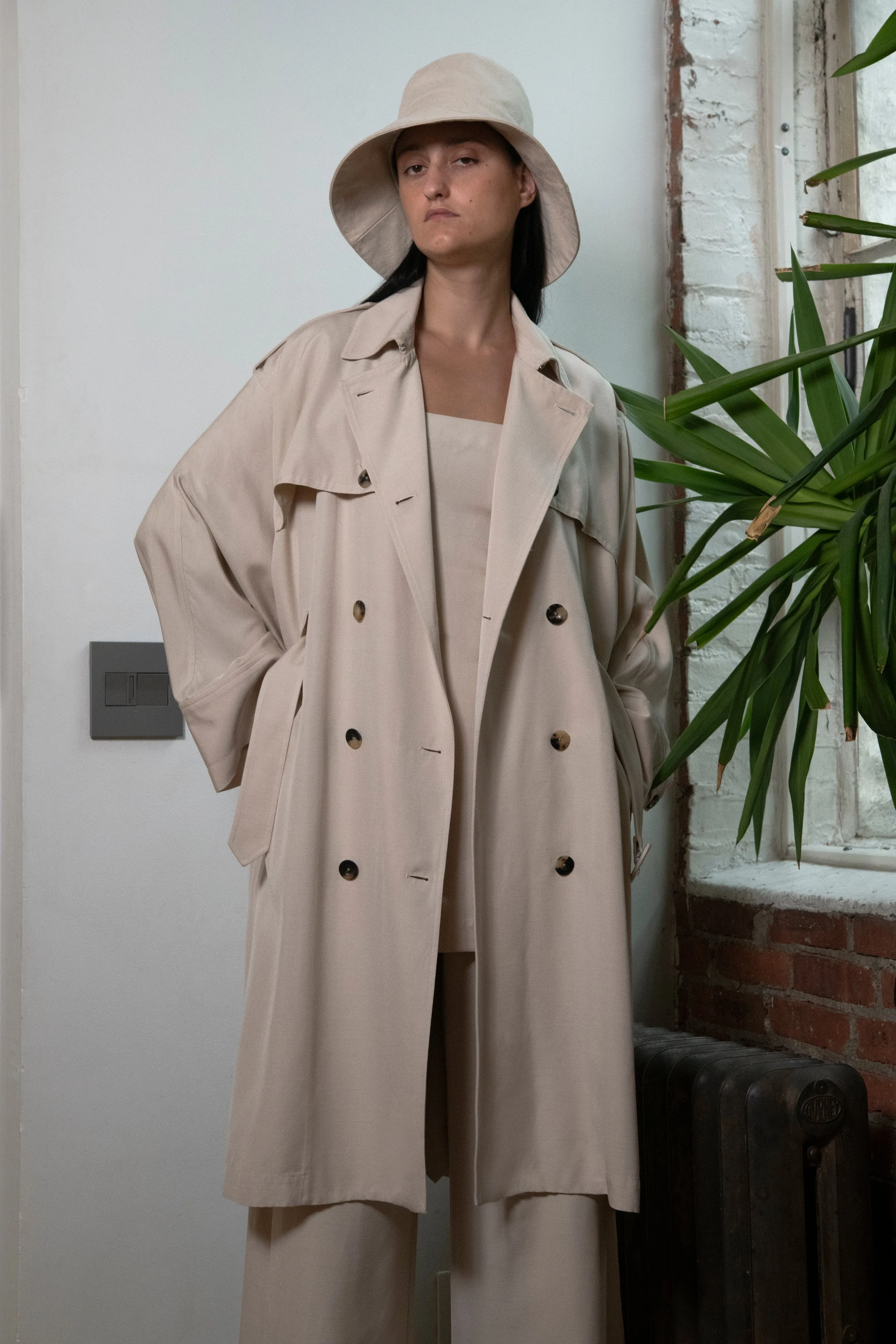 CAFTAN TRENCH COAT