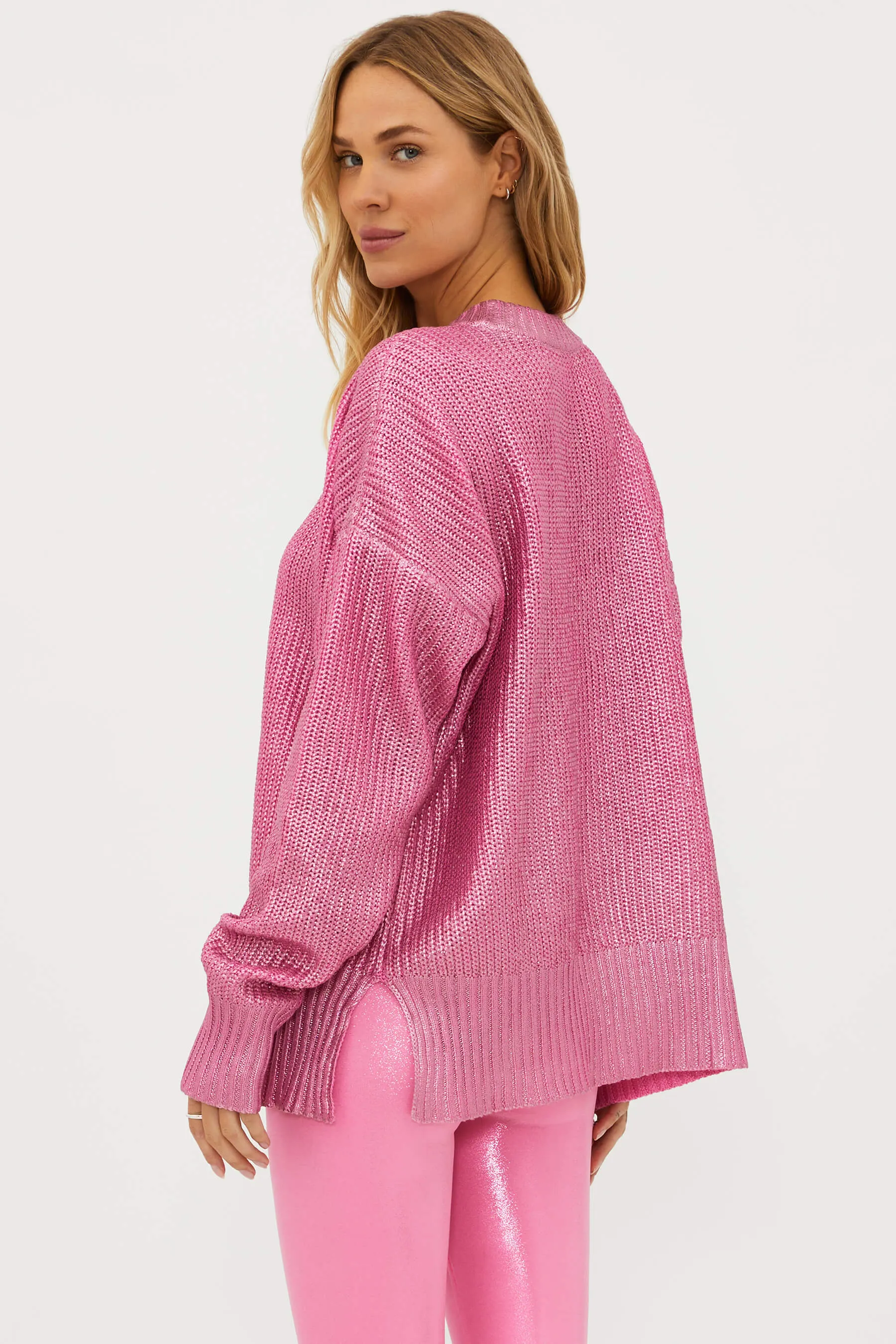 Callie Sweater Pink Shine