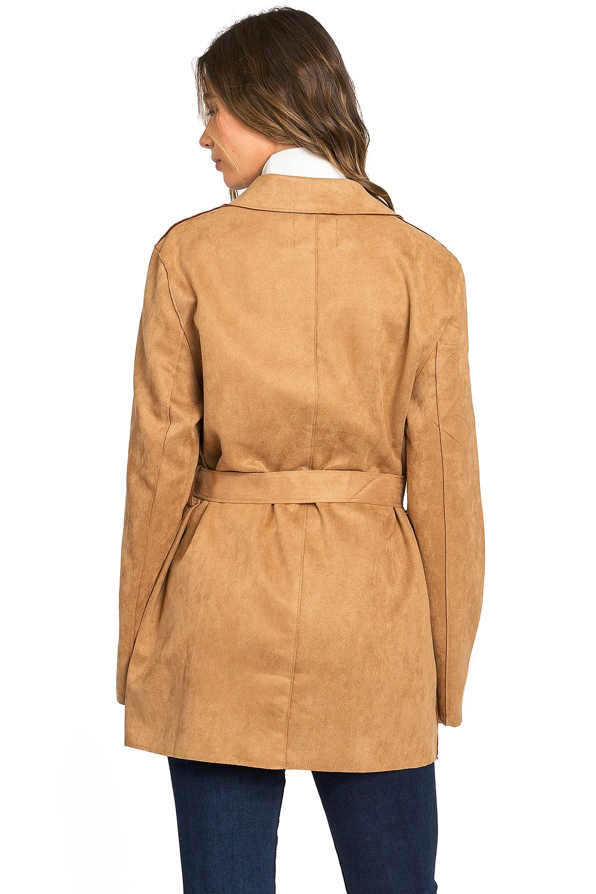 Cambridge Faux Suede Coat