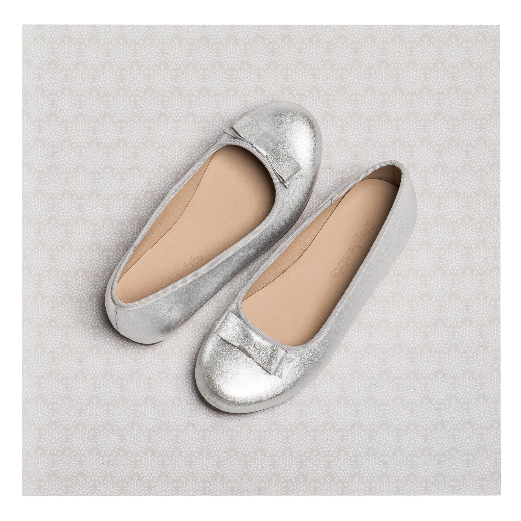 Camille Flats Silver