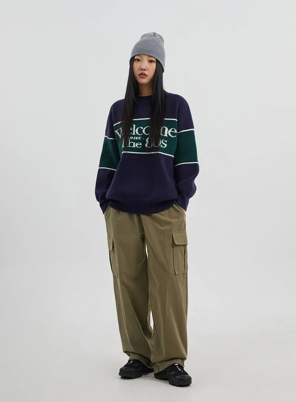 Cargo Baggy Track Pants CJ319