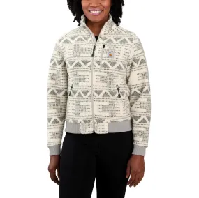 'Carhartt' Women's Sherpa Jacket - Malt Aztec