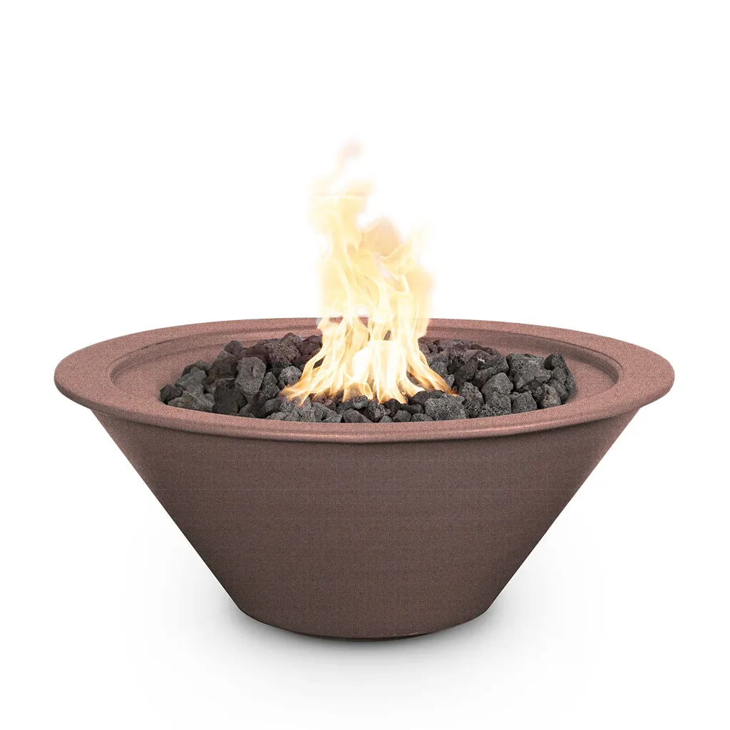 Cazo 30" Round Fire Bowl, Powder Coated Metal  - Fire Feature