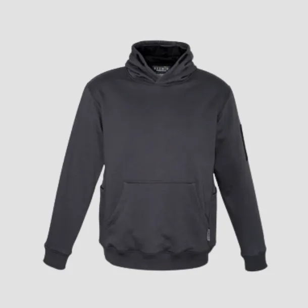 CHARCOAL POCKET WORKWEAR HOODIE