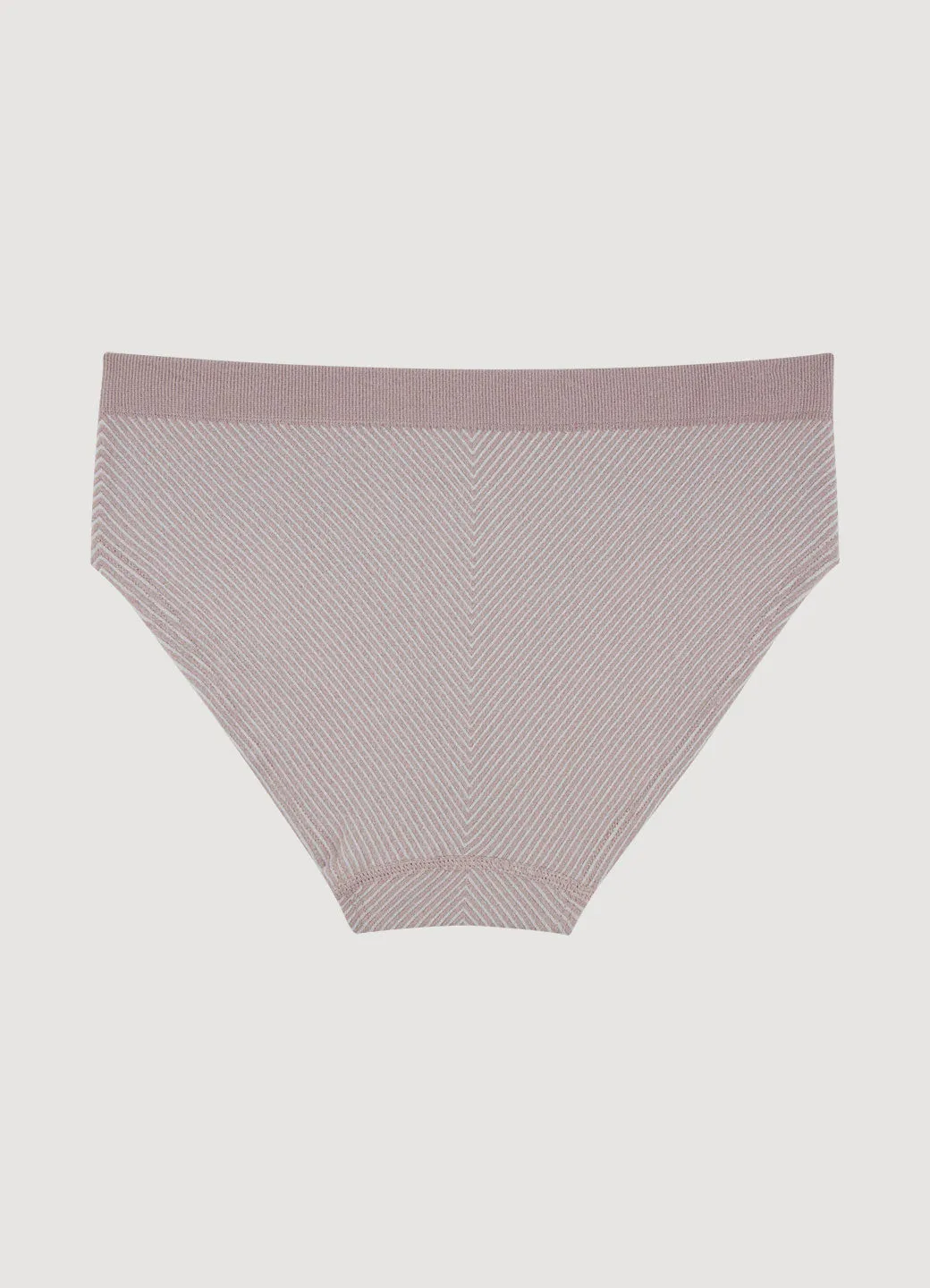 Chevron Ribbed Seamless Hipster 5-Pack