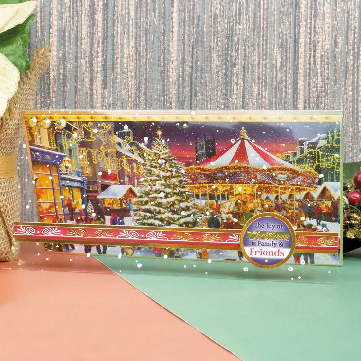 Christmas Market Luxury Topper Set