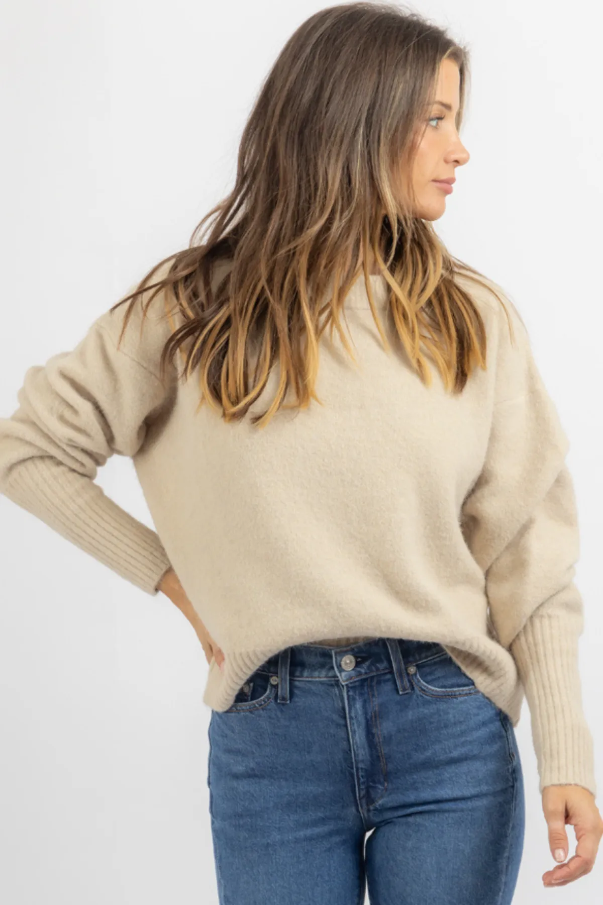 CLARA OATMEAL SWEATER