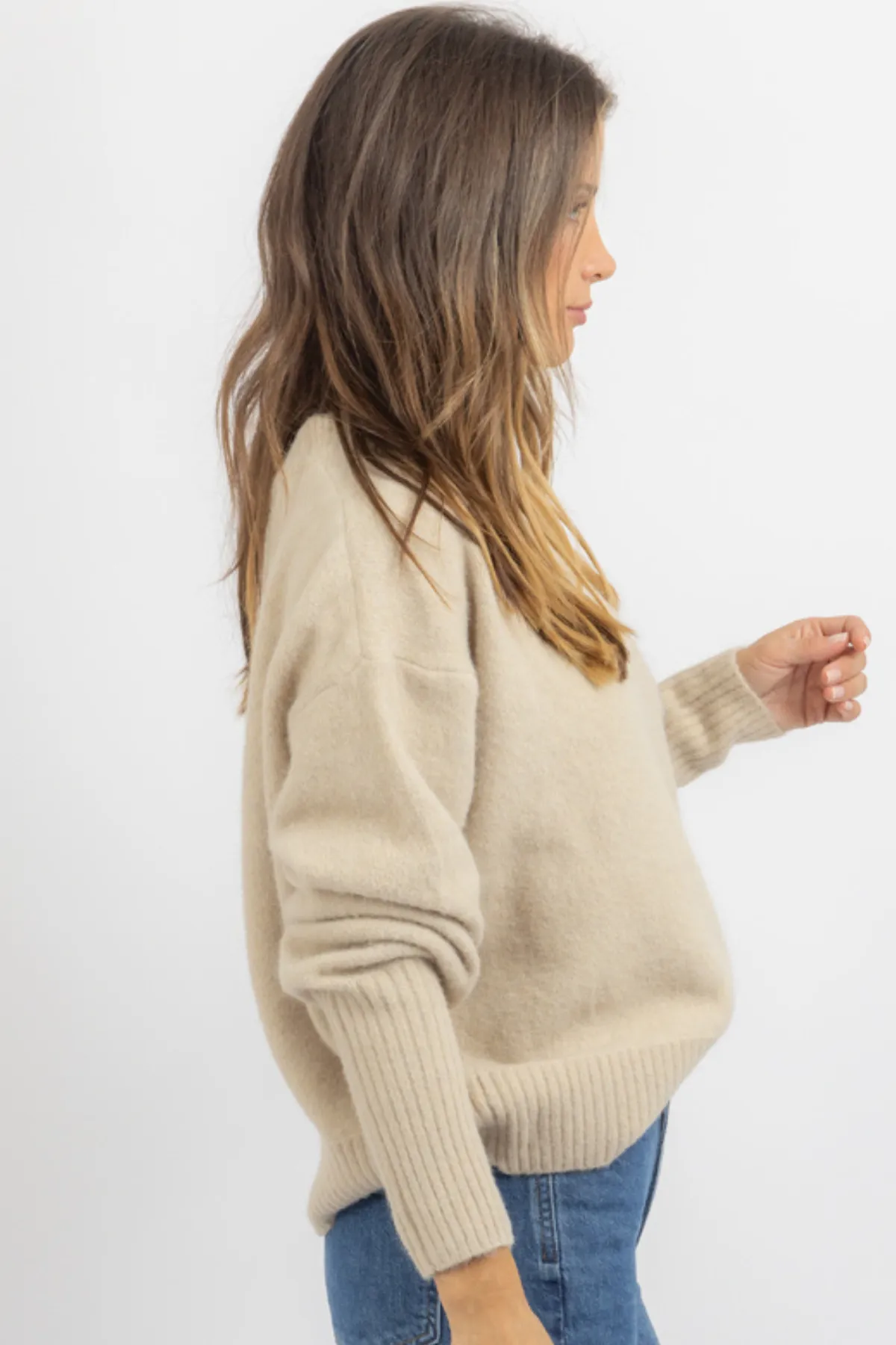 CLARA OATMEAL SWEATER