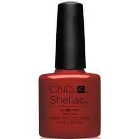 CND - Shellac Brick Knit (0.25 oz) - Red Box