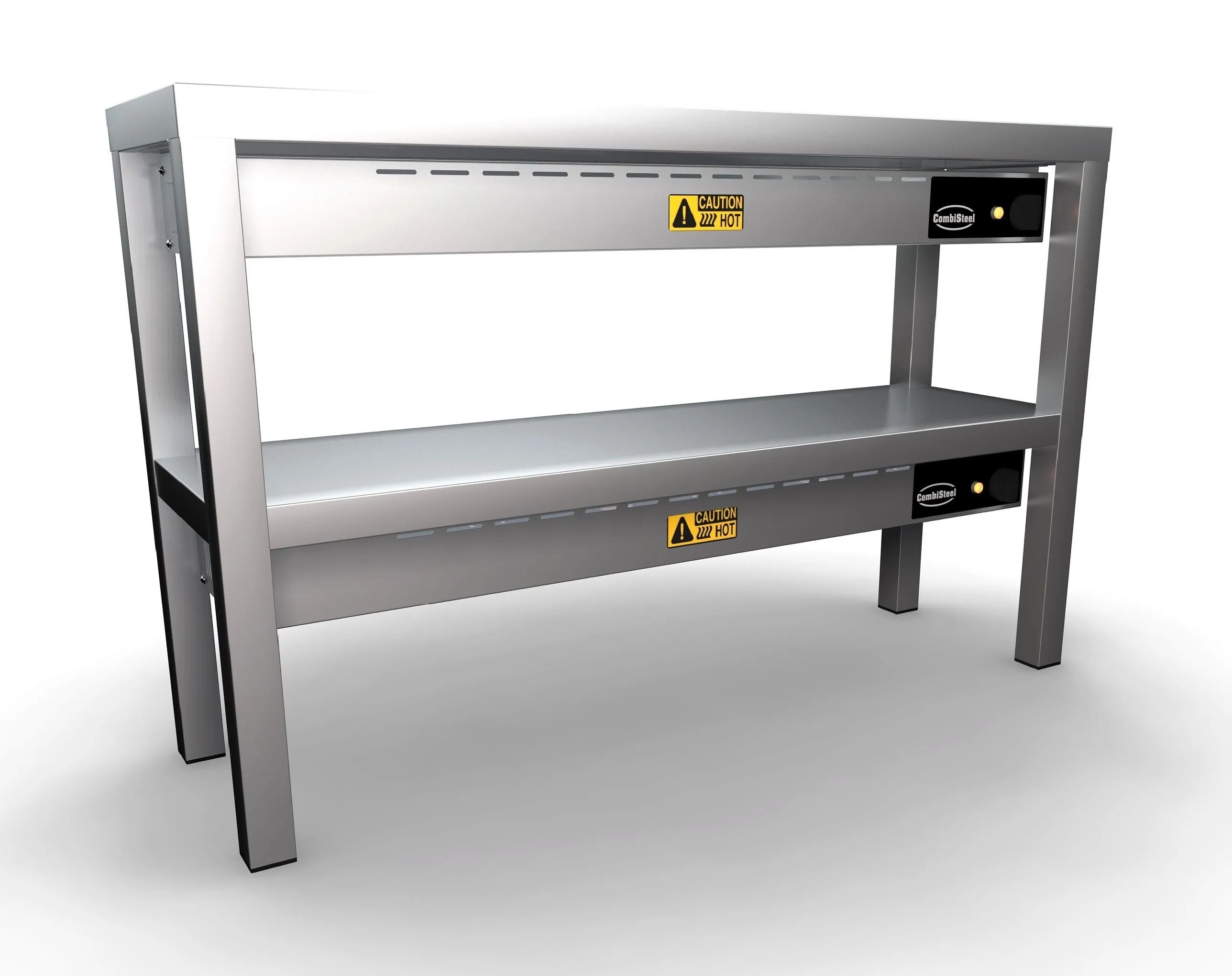 Combisteel Double Tier Ceramic Heated Overshelf 1200mm Wide 6 x 250W Elements - 7020.0735