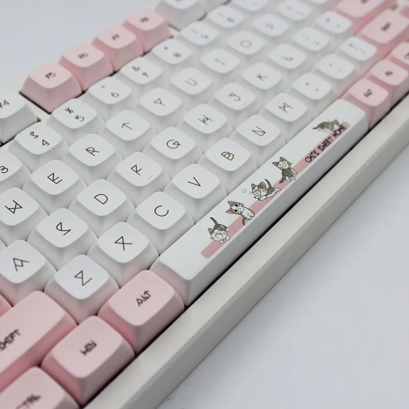 Cute Backlight keycaps set