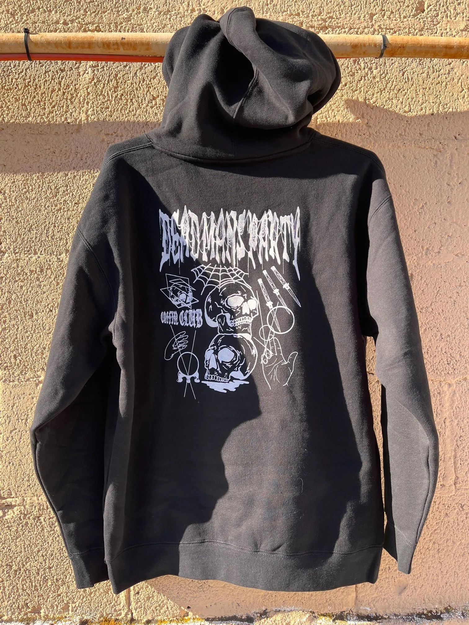 Dead Mans Party Necromancer Pullover Hoodie - Black