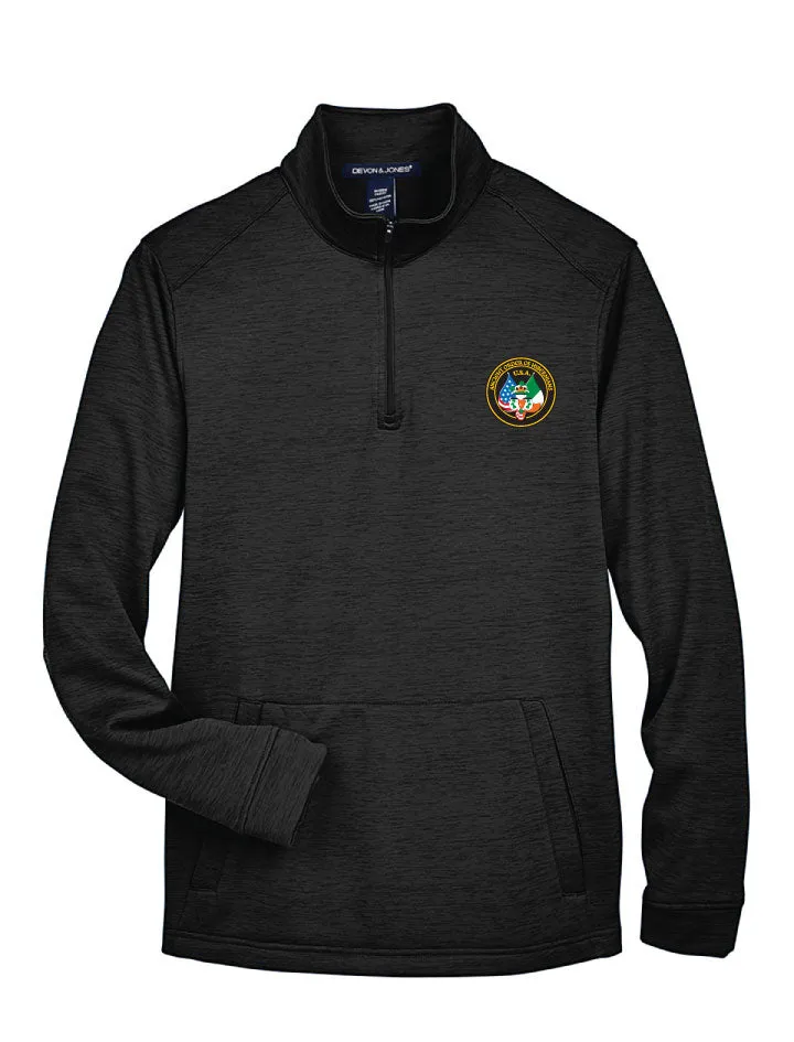 Devon & Jones Sporty Fleece Quarter-Zip