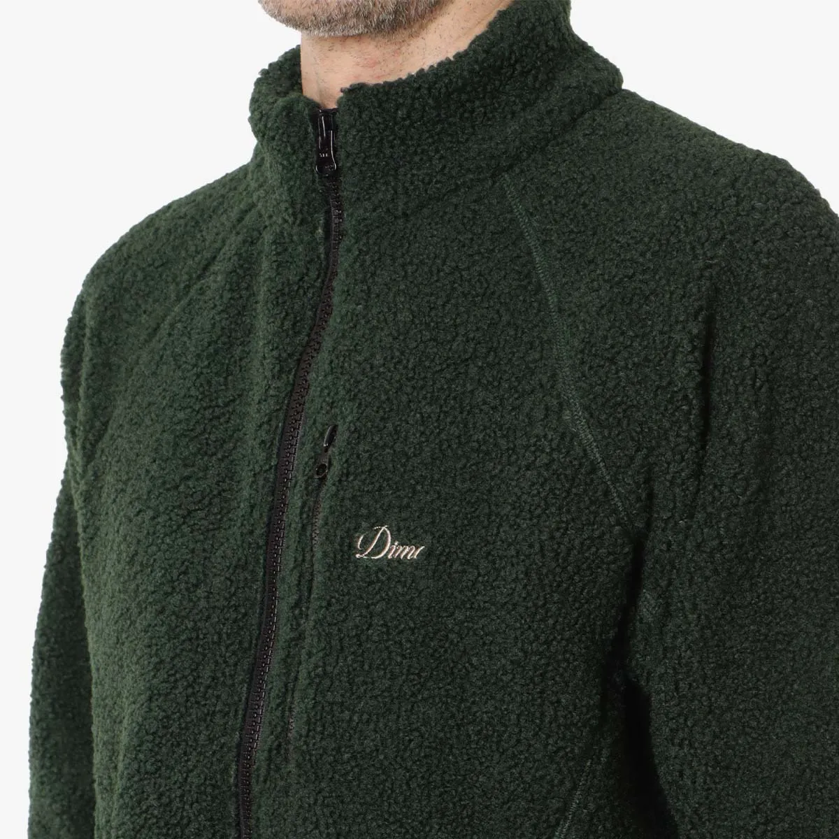 Dime Polar Fleece Sherpa Zip Jacket