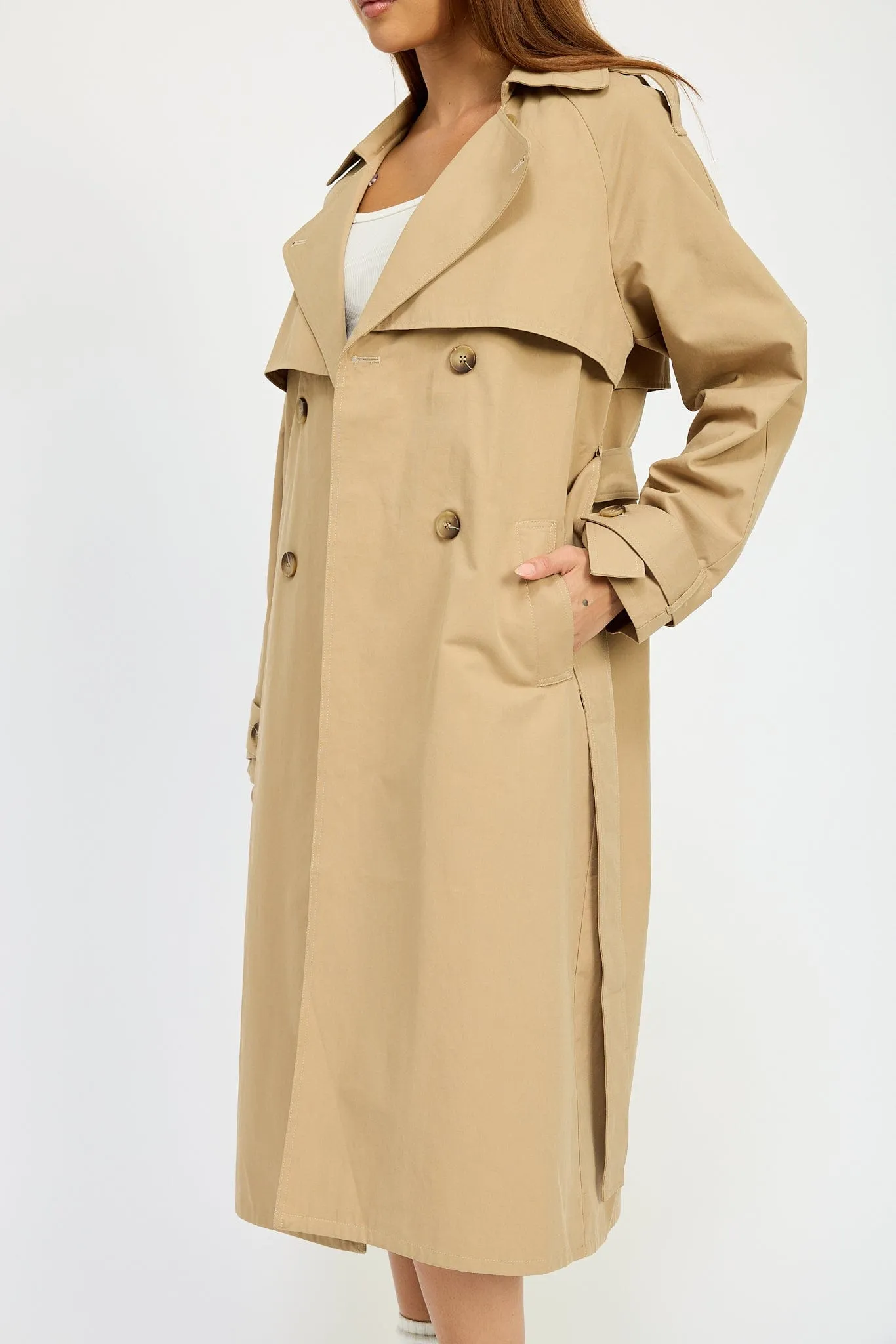 Double Breast Trench Coat