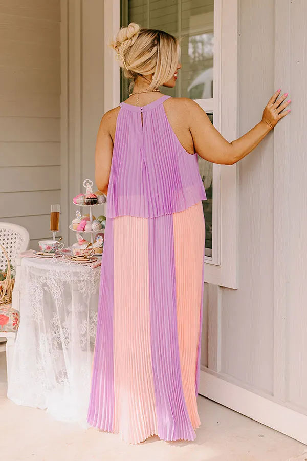 Dreamy Daze Pleated Maxi Curves