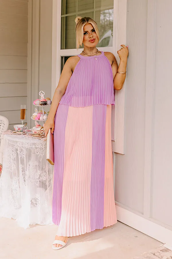 Dreamy Daze Pleated Maxi Curves