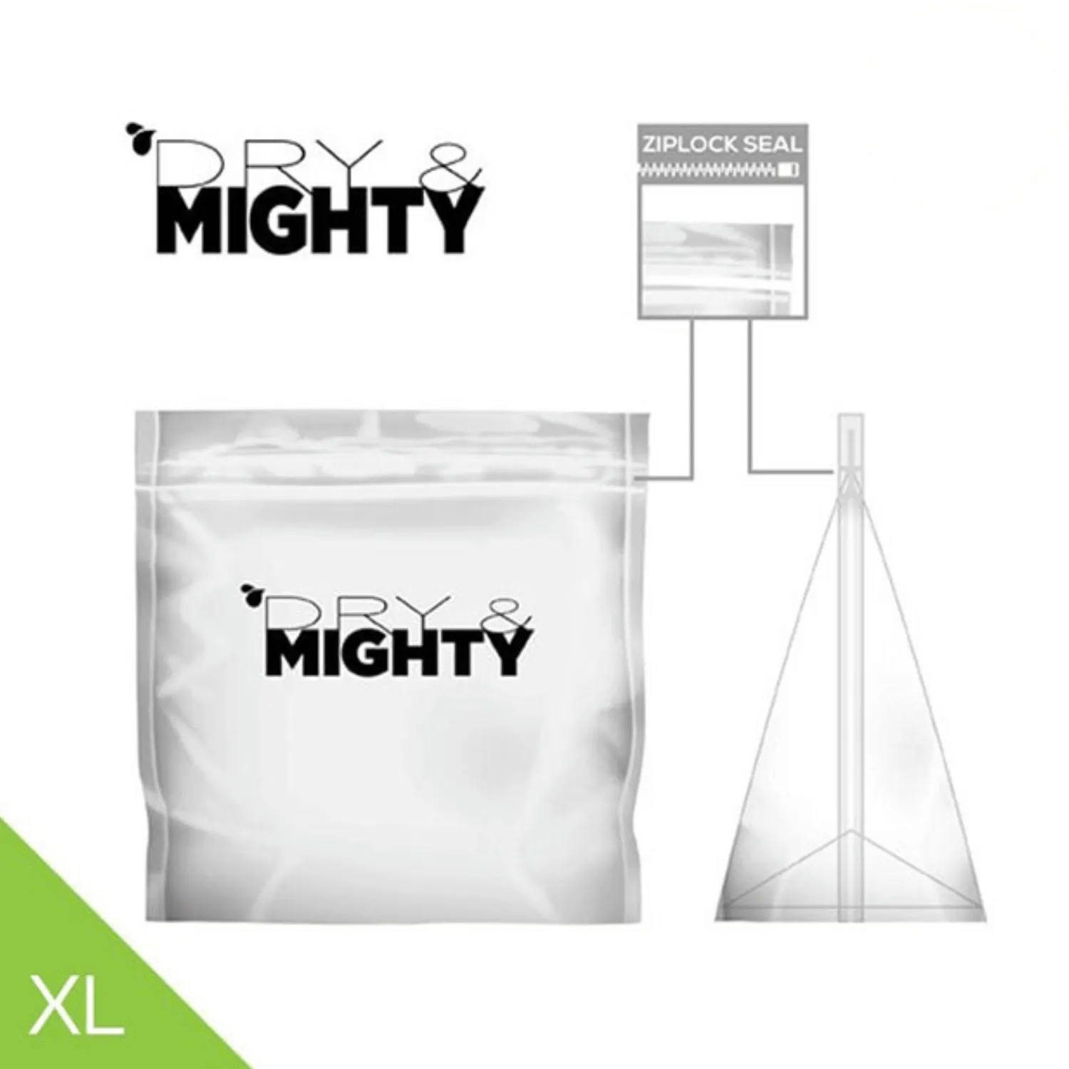 Dry & Mighty Bags XL 25 Pack