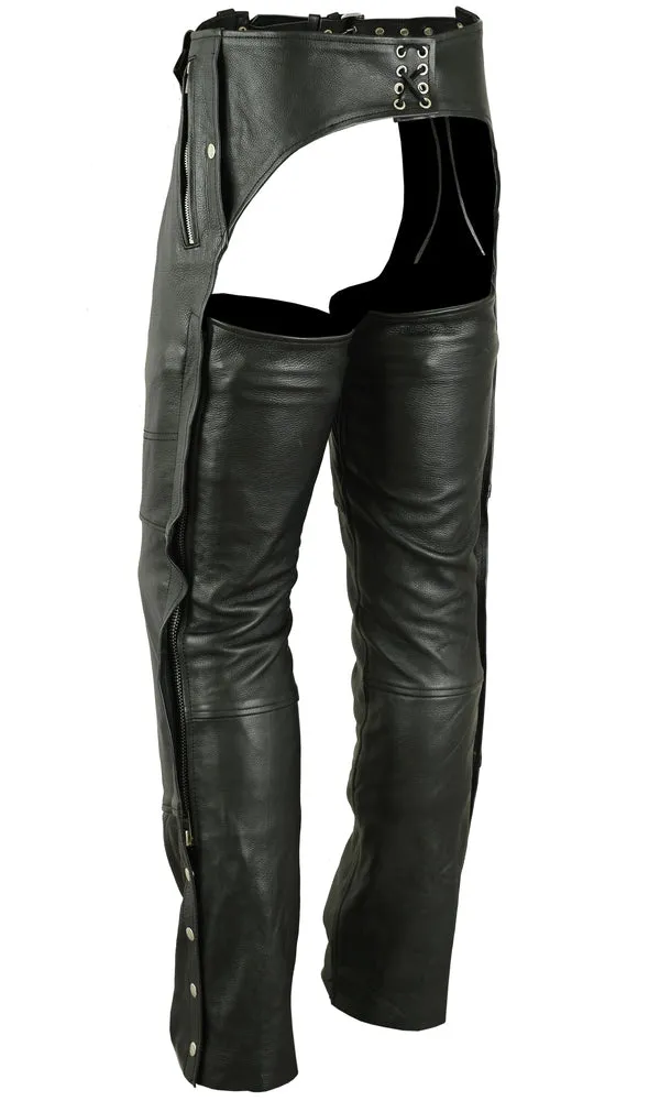 DS476 Unisex Double Deep Pocket Thermal Lined Chaps