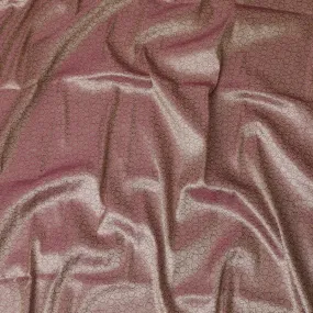 Dusty Rose Elegance Brocade Fabric – Traditional Texture with a Modern Twist-D19043