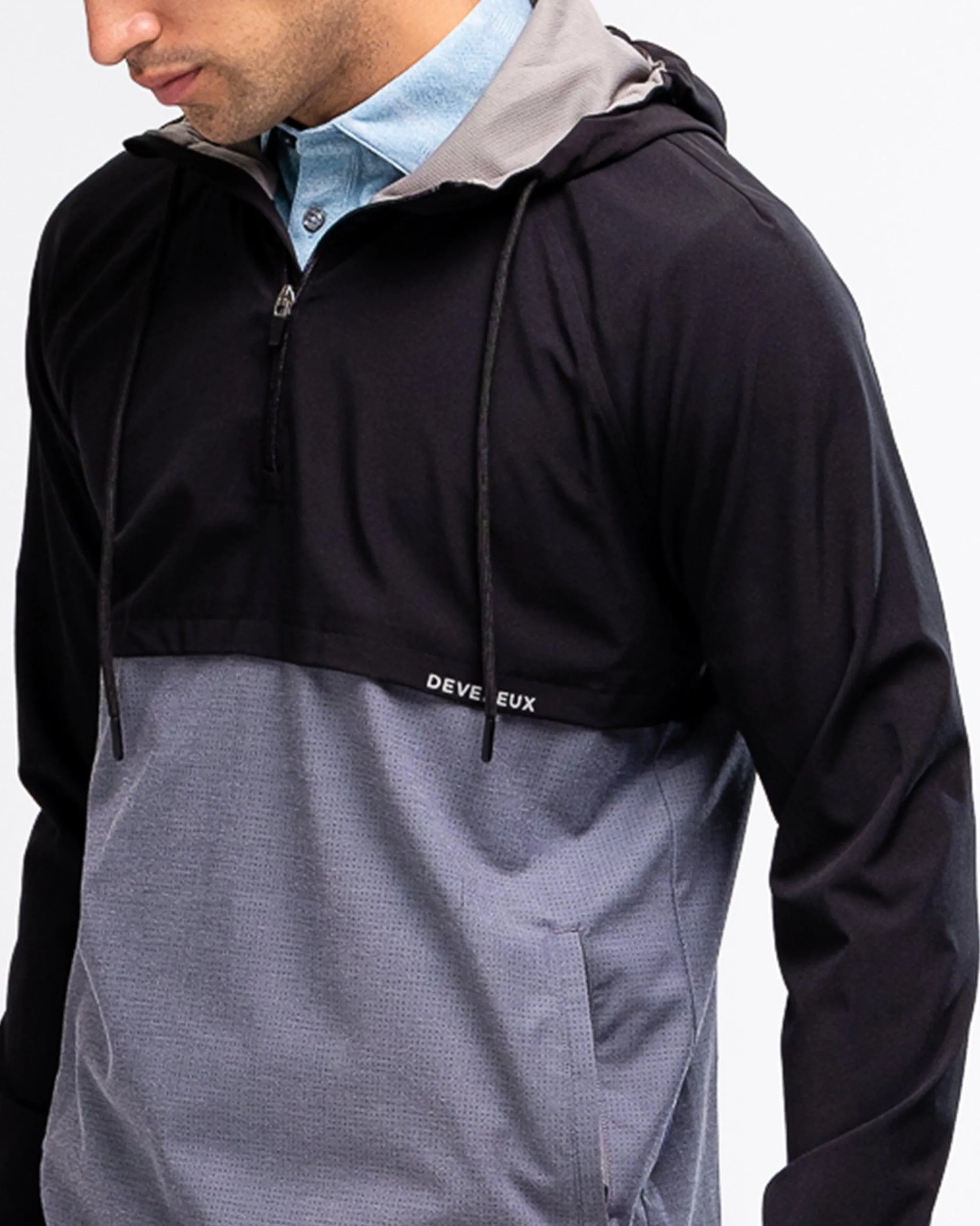 DVRX Anorak Hoodie - Black