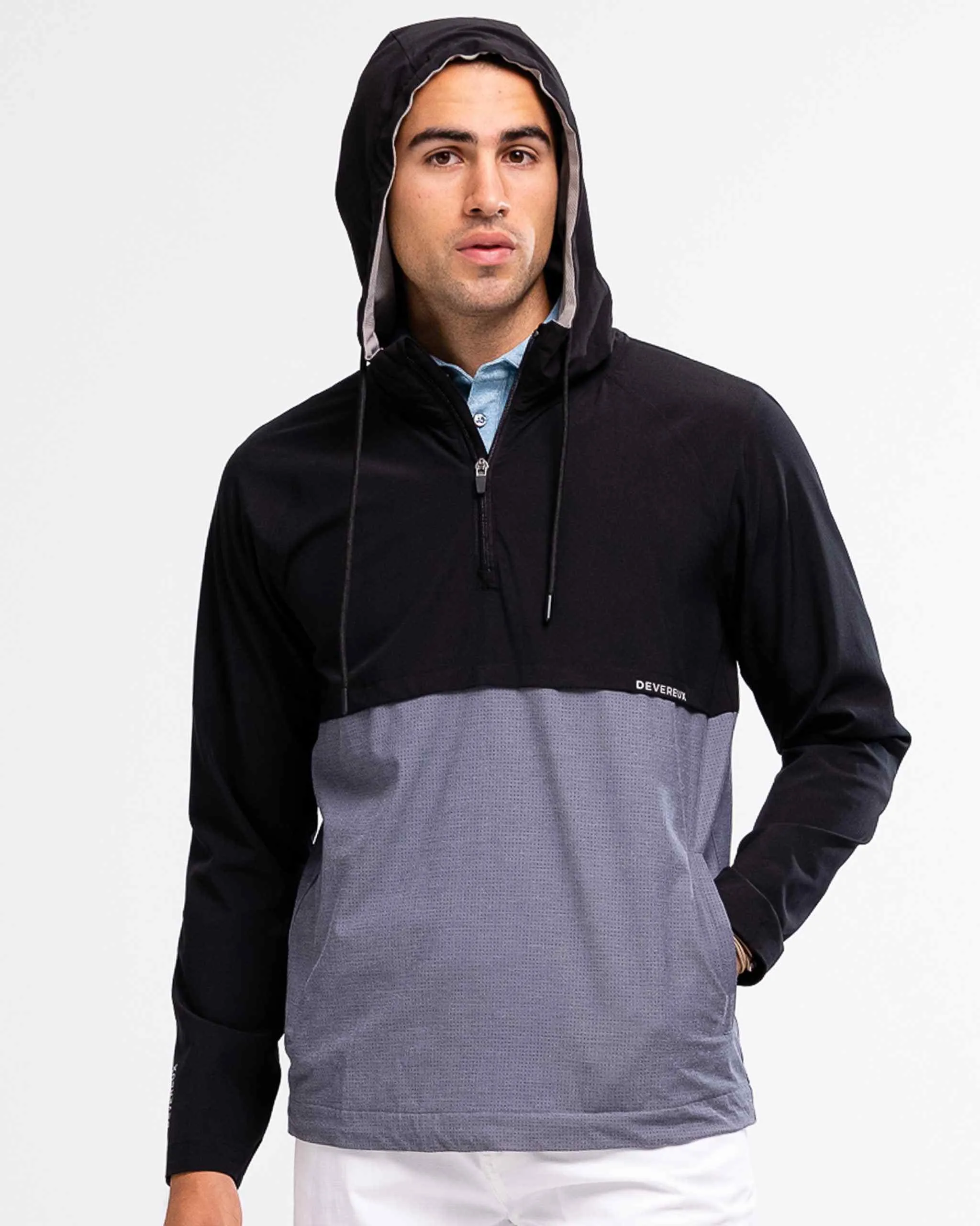 DVRX Anorak Hoodie - Black