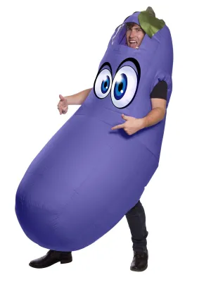 Eggplant Inflatable Adult Costume