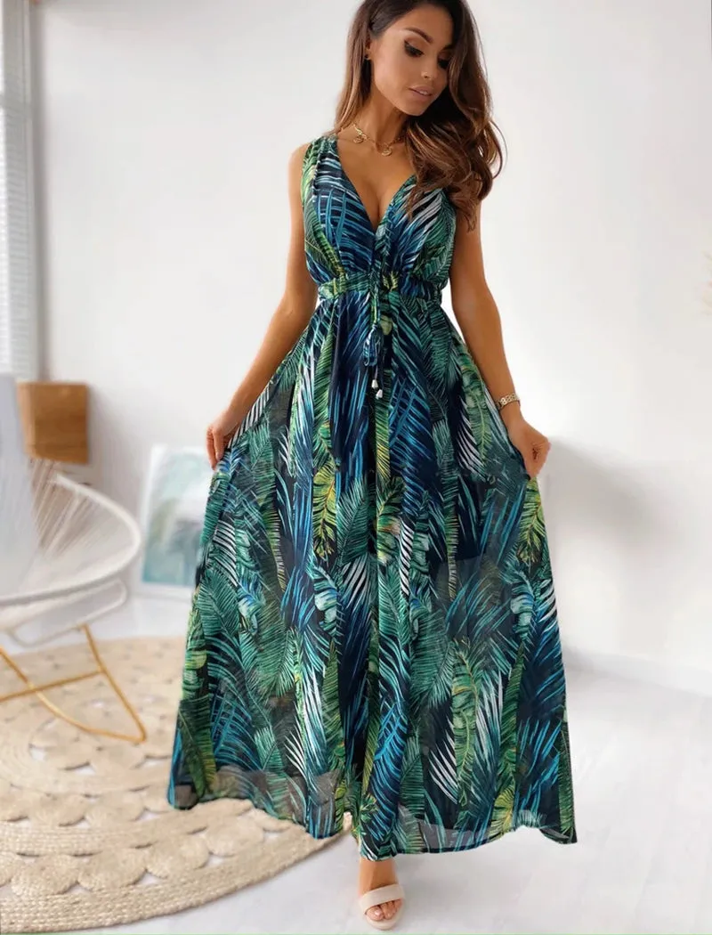 Elegant Open Back Dress for Women, Long Maxi Dresses Eye Catching Design for Fashion Lovers