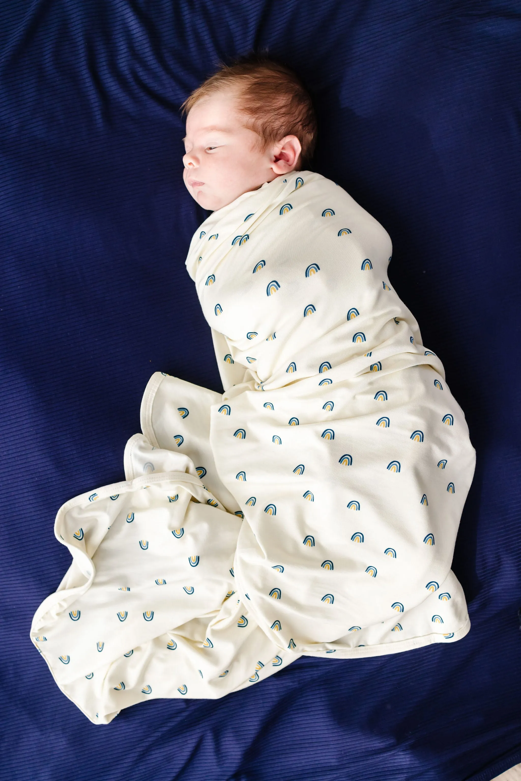 Ezra Newborn Hat Bundle (Gown)