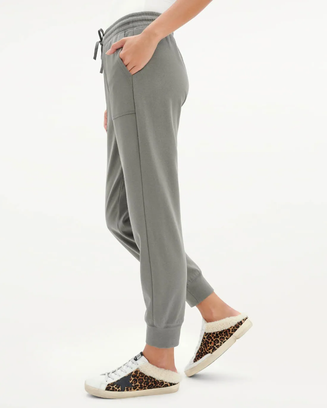 Fleece Cropped Jogger