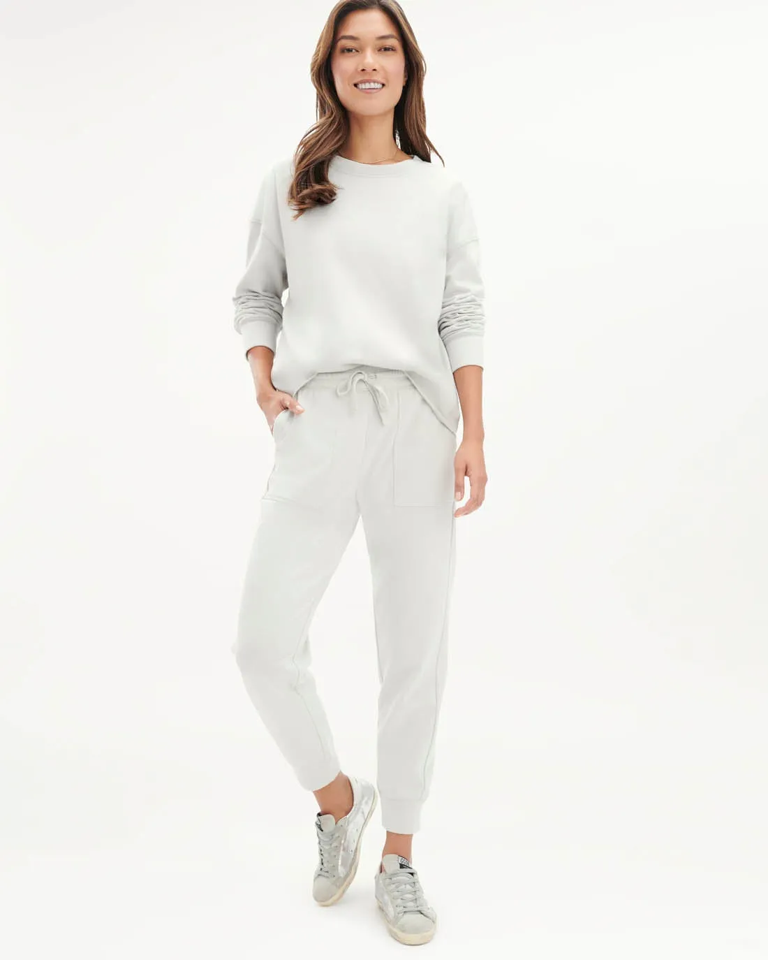 Fleece Cropped Jogger