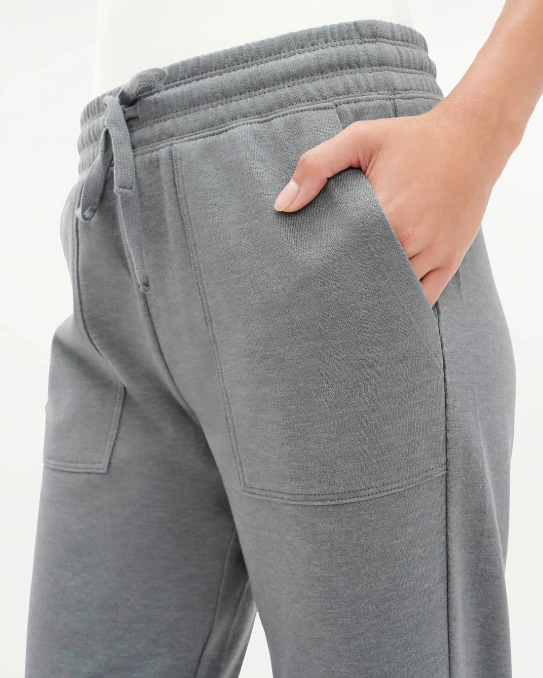 Fleece Cropped Jogger