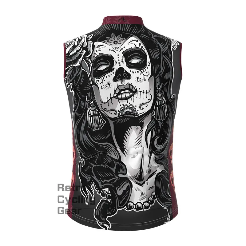 Fleece skull Cycling Vest