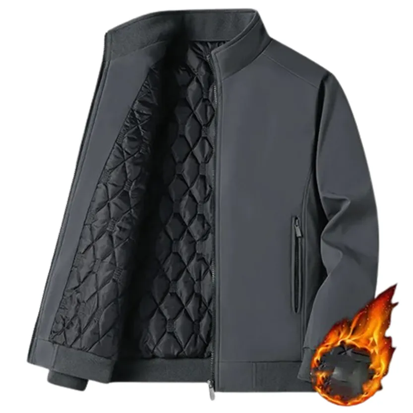 Funki Buys | Jackets | Men's Plus Size Casual Windbreak Coat