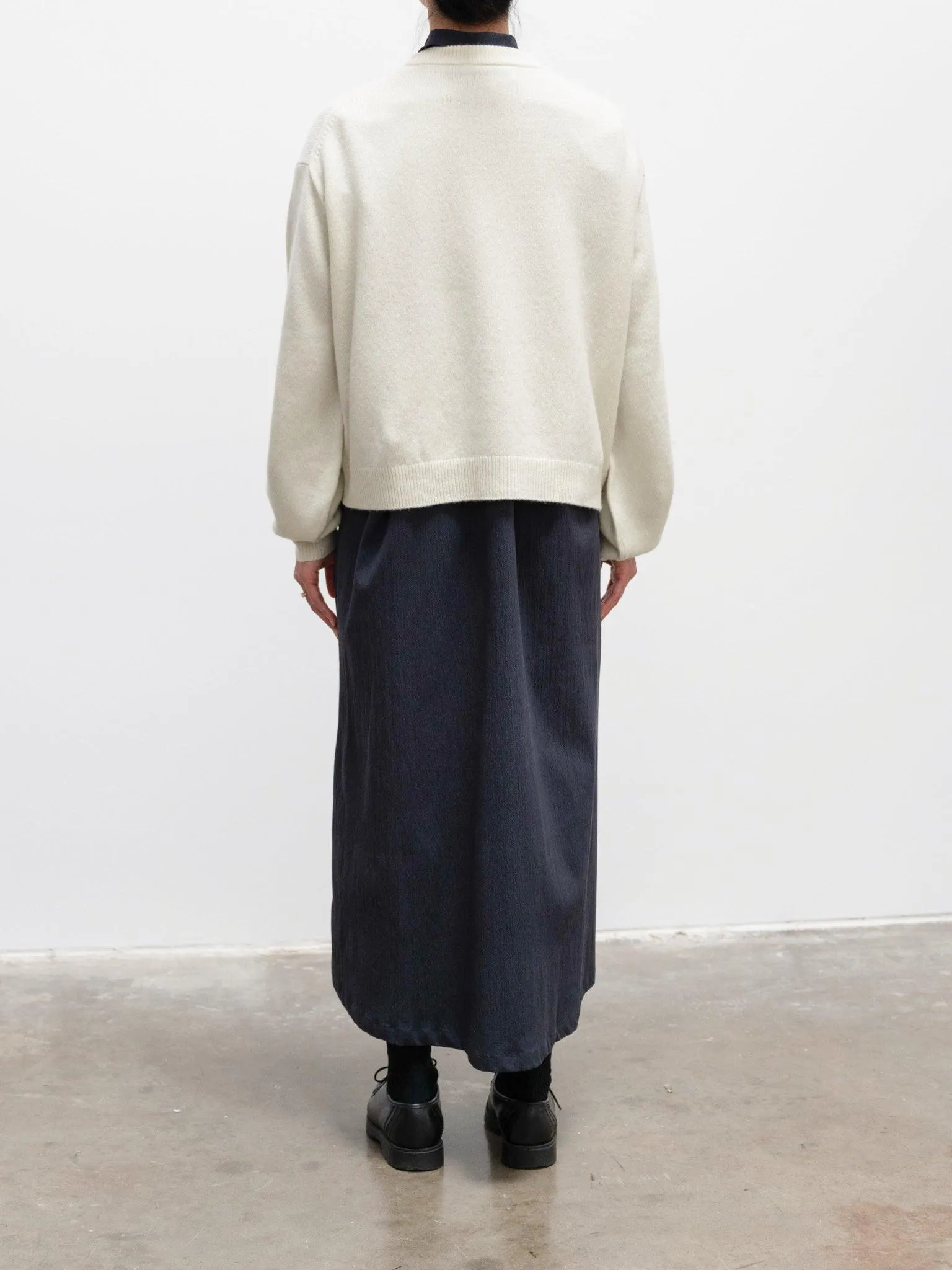 Ghia Extra Fine Lambswool Knit - Birch