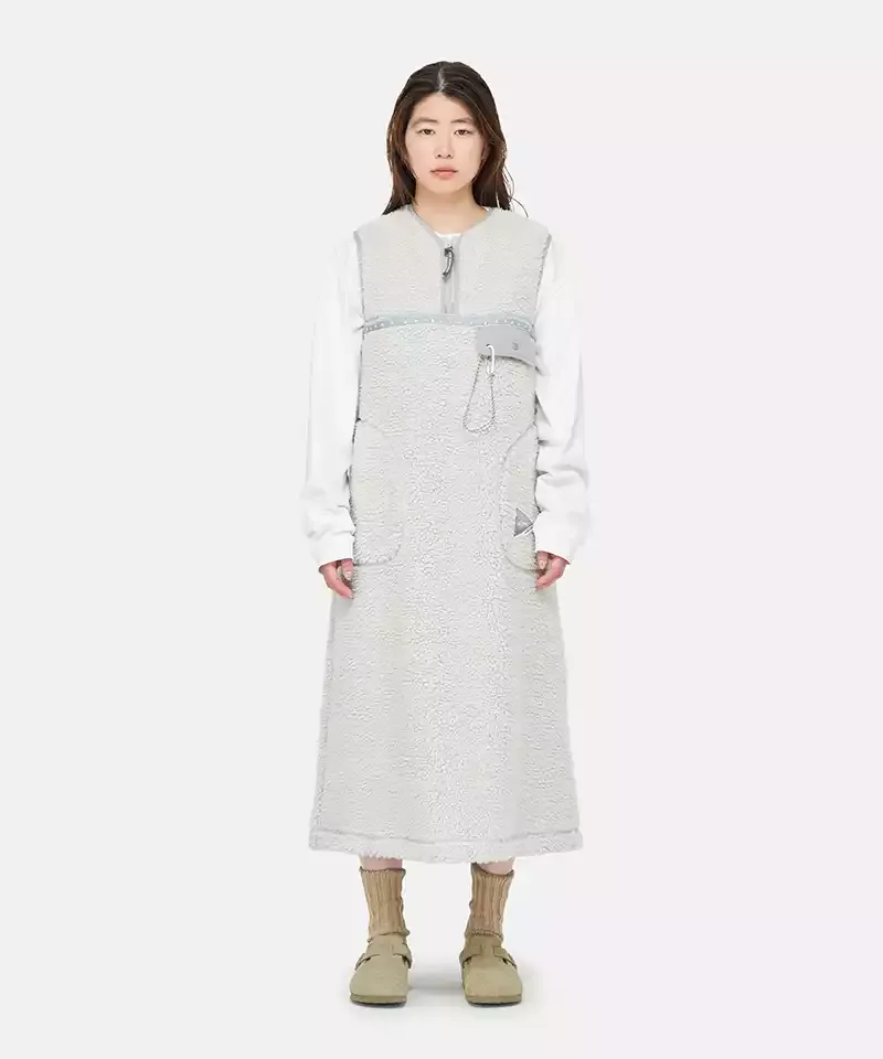 Gramicci x and wander JQ Tape Fleece Dress