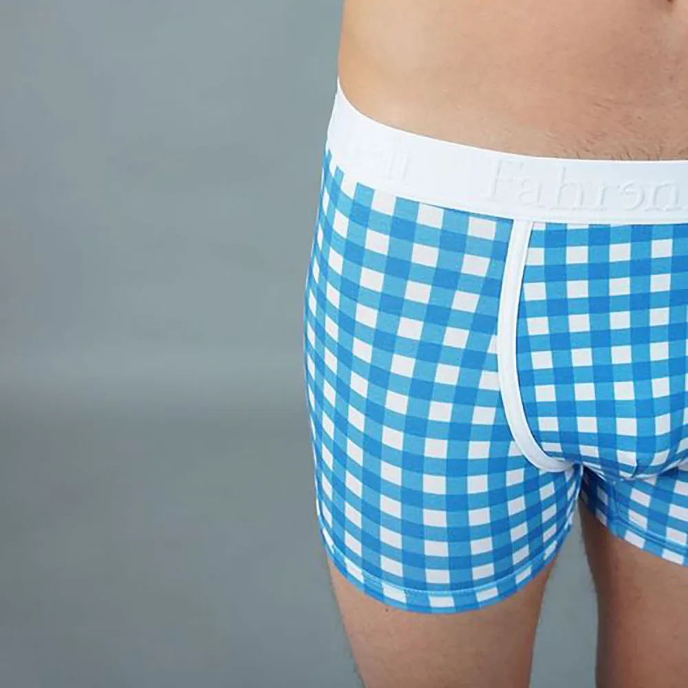 Grant Trunk | Blue Gingham