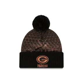 Green Bay Packers Metallic Crush Knit Hat